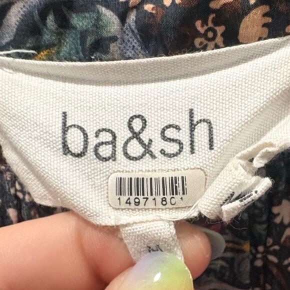 ba&sh Uguette Jumpsuit Floral Size Medium - Picture 8 of 9